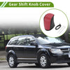 Dodge Journey Red Carbon Fiber Car Gear Shift Knob Cover (2011-2020)