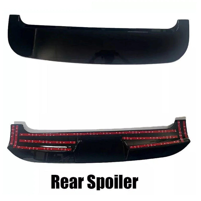 Toyota Land Cruiser LC250 Black Rear Spoiler Lip with Brake Light (2024-2025)
