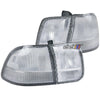 Honda Civic EJ EK EK3 EK4 4DR Clear White Rear Tail Light (1996-1998)