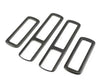 2021-2023 Toyota Sienna ABS Carbon Fiber 4pcs Rear A/C Vent Cover Trim (2021-2023)