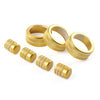Honda Civic 2022+ CRV 2023-2024 Gold 7x Switch Knob Ring Cover Trim