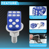 Universal Motorcycle License Plate Screws Cover / 3.45 cm 4 pcs / M6