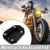 Kawasaki ZX-4RR Set Kickstand Side Stand Plate Pad Black (2023–2023)
