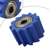 Bike ATV Go-Kart 8MM Chain Roller Blue Pulley Tensioner Wheel