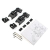 Jeep Wrangler JK Black Engine Lock Hood Latches (2007-2017)