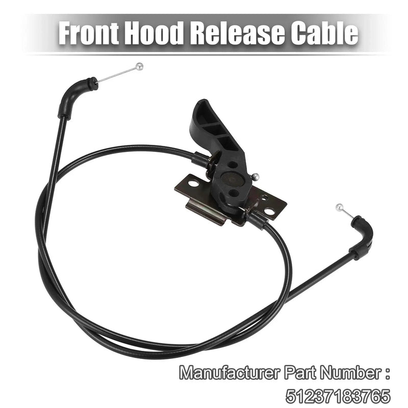 BMW 528i 535i 530i 760Li Front Hood Release Cable