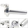 Universal Silver CNC 7/8'' Motor Handlebar Twist Throttle Accelerator Grip