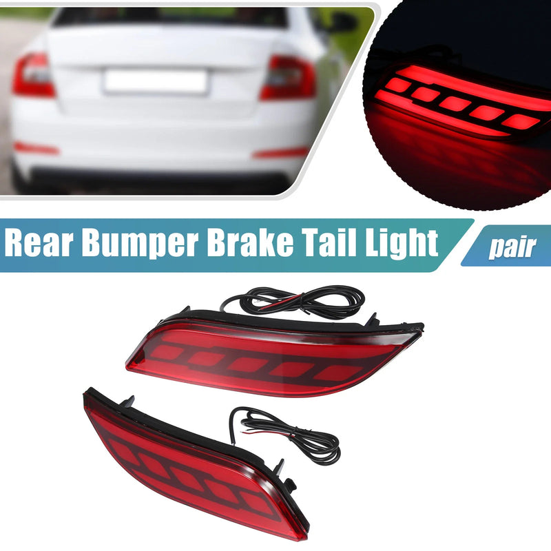Jeep Compass Rear Bumper Reflector Lights (2017-2023)