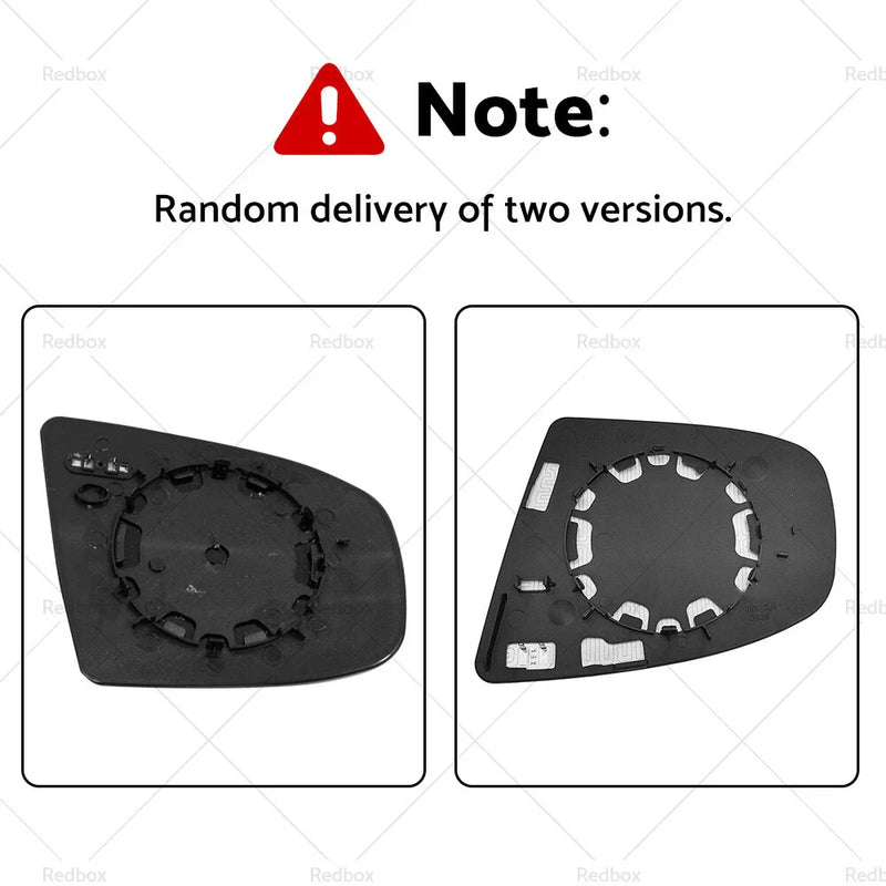 BMW X5 E70, X6 E71 Left Side Mirror Glass (2007-2014)