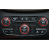 Dodge Durango 3 x AC Switch Knob Ring Trim Decor (2011-2023)
