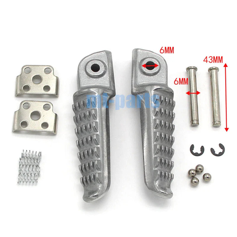Kawasaki ZX1000 Ninja ZX10R Rear Footrest Pegs (2004-2017)