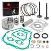 Yamaha G16 G20 Top End Rebuild Kit STD Piston Valve Gasket (1993–2004)