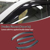 Honda Civic Side Window Vent Visors Black Window Deflectors (2016-2021)