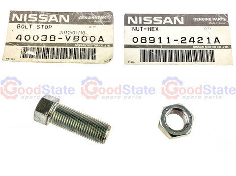 Nissan Patrol GU Y61 Steering Lock Stop Stopper Bolt Nut