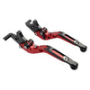 Suzuki GSXS125 GSXR150 CNC Red Extendable Brake Clutch Levers (2017-2019)