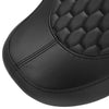 Harley Touring Road Street Glide Baggers Black Driver Solo Seat (2008-2023)