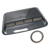 Universal Carbon Fiber Look Car Air Scoop Cover