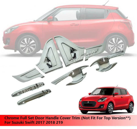 Suzuki Swift Chrome Door Catch Handle Bowl Cover (2017-2018)