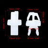 Mitsubishi V31 V32 V33 20 x Plastic Hood Prop Rod Clips