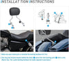 Harley Touring CVO Road Glide Chrome Sissy Bar Backrest (2014-2023)