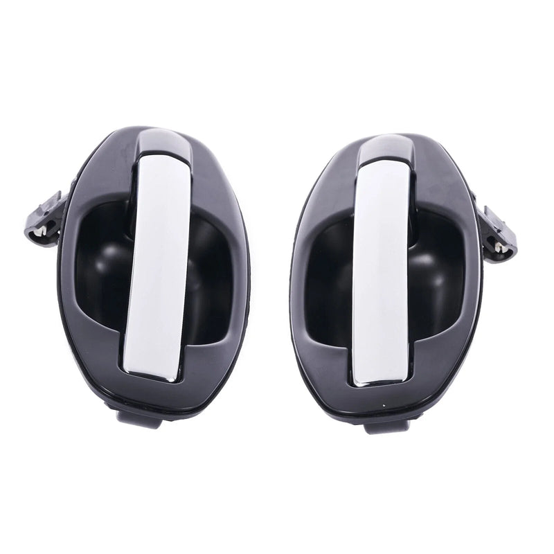 Hyundai Santa Fe 2 x Door Handle Outer Chrome REAR LEFT+RIGHT (2000–2005)