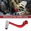 Honda CRF110F (2013-2018) Red Silver Folding Motorcycle Gear Shifter Lever