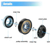 Chevrolet Silverado 3500HD A / C Clutch Assembly AC Compressor Clutch Set