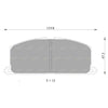Toyota Corsa EL43 4cyl 1.5L 5E-FE Front Disc Brake Pad Set (1990–1994)