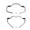Harley Softail Chrome Mustache Highway Engine Guard Bar (2000-2017)