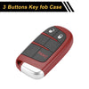 Dodge Charger (2018) Black Red Key fob Shell Case
