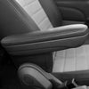 Fiat 500 Front Seat Armrest Set  Black (2016-2019)
