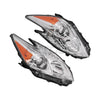 Toyota Prius 2 x Halogen Headlights Headlamps Assembly Chrome LH&RH (2010–2011)