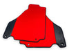 Ferrari 360 Modena (2000-2005) - Carbon Fiber 360 Emblem Red Floor Mats