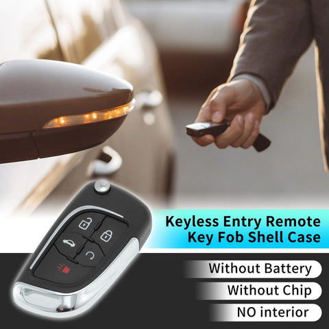 Chevrolet Camaro Equinox Keyless Key Fob Shell Case (2010-2019)
