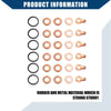 Dodge 12v 4BT 5.9L 1 Set Fuel Injector Seal Kit (1991 - 1998)