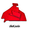 Ferrari F355 (1994-1999) - AutoWin Brand Red Alcantara Floor Mats