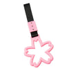 Subway Train Bus Drift Charm JDM Pink Flower Ring Car Handle Strap