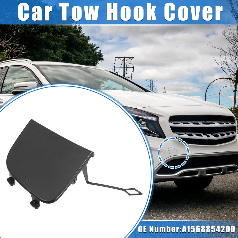Mercedes-Benz GLA 250 Front Bumper Tow Hook Eye Hole Cover (2015-2023)