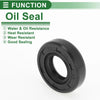 Automotive Oil Seal / 14x28x7mm Black 5 Pcs / Seal Ring