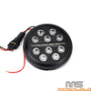 Harley Electra Glide 6000K Round LED Fog Passing Headlight DRL Lights