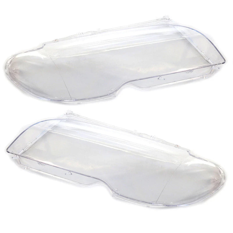 BMW 3 Series E46 325Ci 330Ci Headlight Lens Covers (2003-2006)