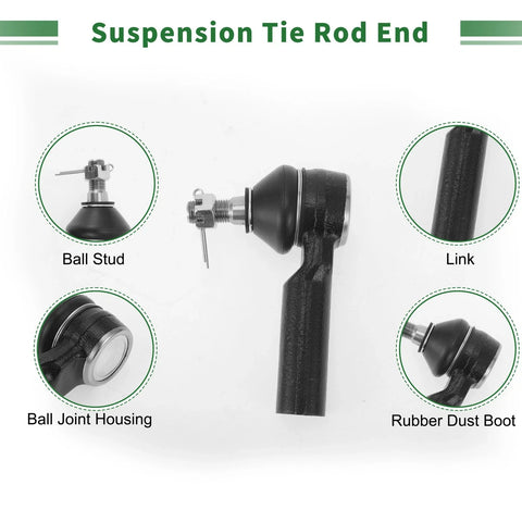 Mazda Tribute 10 x Front Suspension Kit Tie Rod Ends Sway Bar Links (2005-2006)
