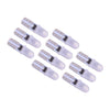 Car Instrument Panel 10 x T5 Blue LED Dash Light Bulbs