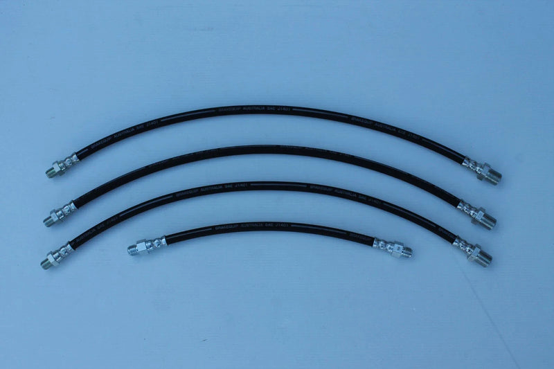 Dodge AT4-114 & AT4-300 Series Brake Hose Set (4) (Body to Chassis)