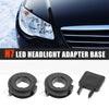 Mercedes-Benz E Series H7 LED Headlight Adapter Bases (2005-2015)