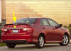Toyota Corolla 4dr Sedan with Light Factory Style Spoiler Wing (2009-2013)