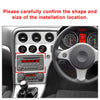 Alfa Romeo 159 Center Console CD AC Panel Cover Trim (2006-2011)
