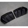 Corvette C7 Z06 (2014-2019) Carbon Black 2 x Big Fin Rear Bumper Diffuser Lip Kit