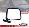 Datsun Nissan 720 Right Black Side View Mirror (1980-1986)
