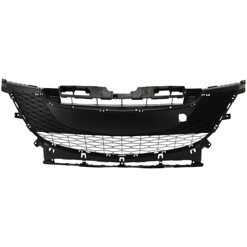 Bumper Grille For 2010-2011 Mazda 3 Front 2L Textured